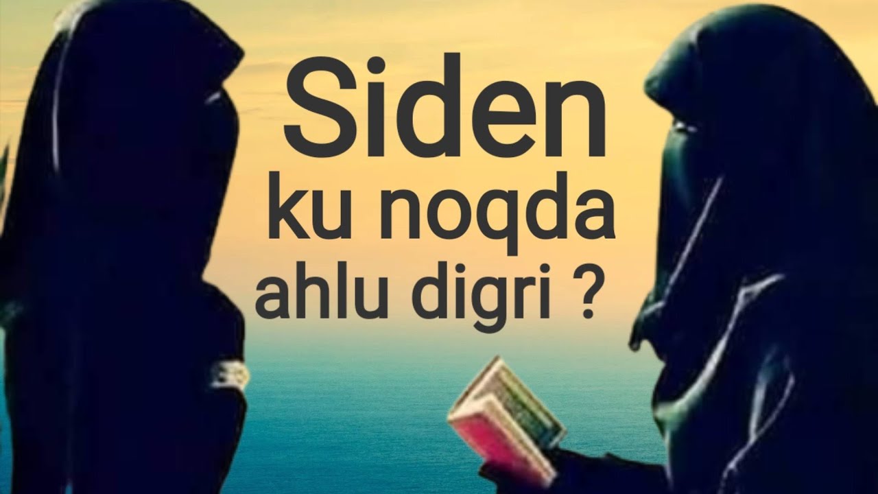 SIDEN KUNOQDA AHLUDIGRI?