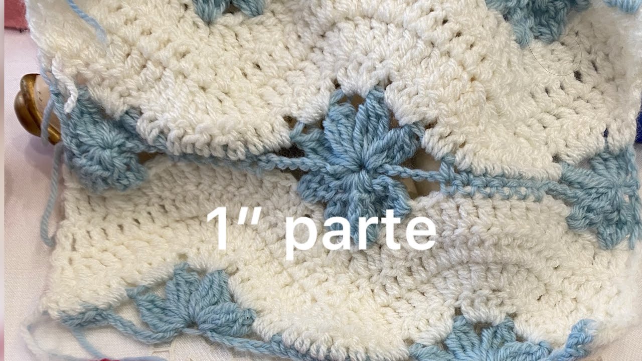 Punto onda e fiori 1” parte