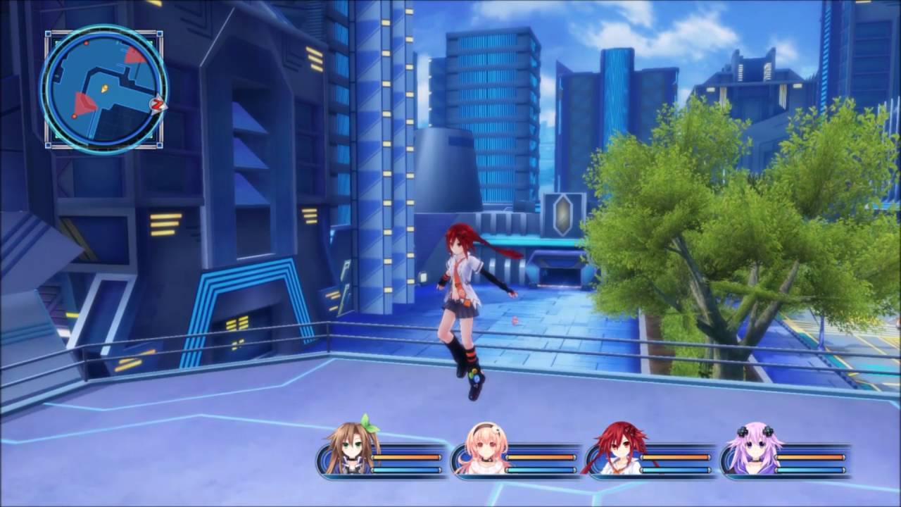 Megadimension Neptunia VII All Character Jumping Animations