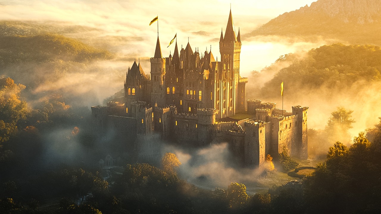 The Hidden Valley of the Ancient Forest | Celtic Fantasy Music for Relaxation & Sleep