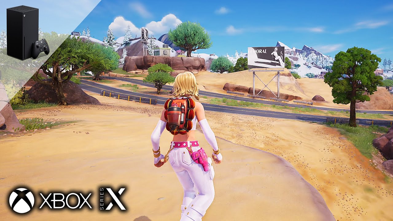 Fortnite Chapter 7 Winterfest - Xbox Series X Gameplay 120FPS