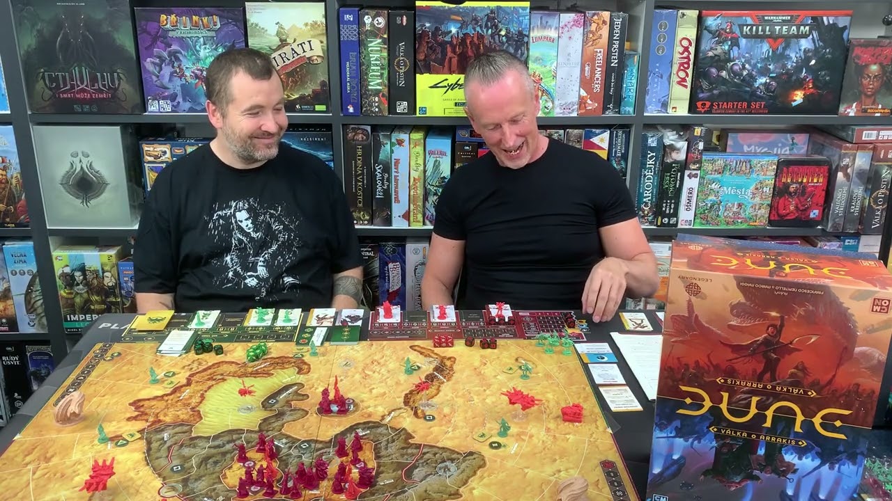 Představení epické figurkové strategie Duna: Válka o Arrakis
