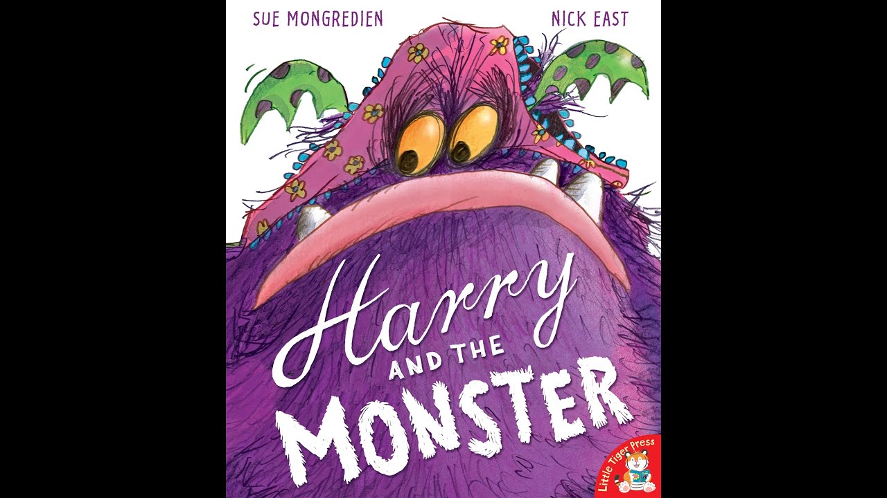 Harry and the Monster - Children's books read aloud / bedtime stories for kids.