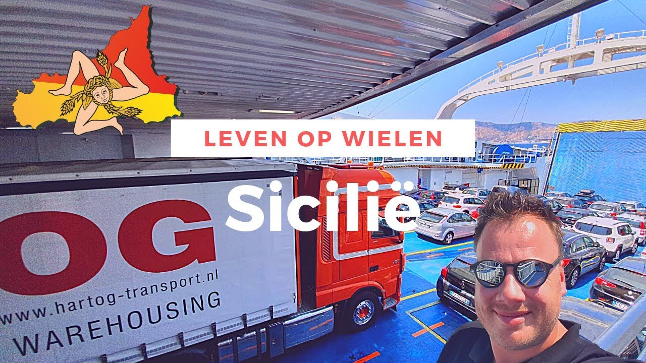 Italiaanse paniek bij de boot | Vlog #9 | Sicilië | Trucking | Leven op wielen