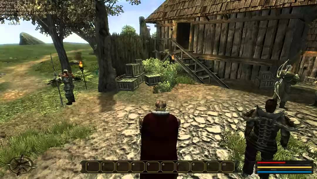Gothic 3 Multiplayer - Testing wear items synchronisation
