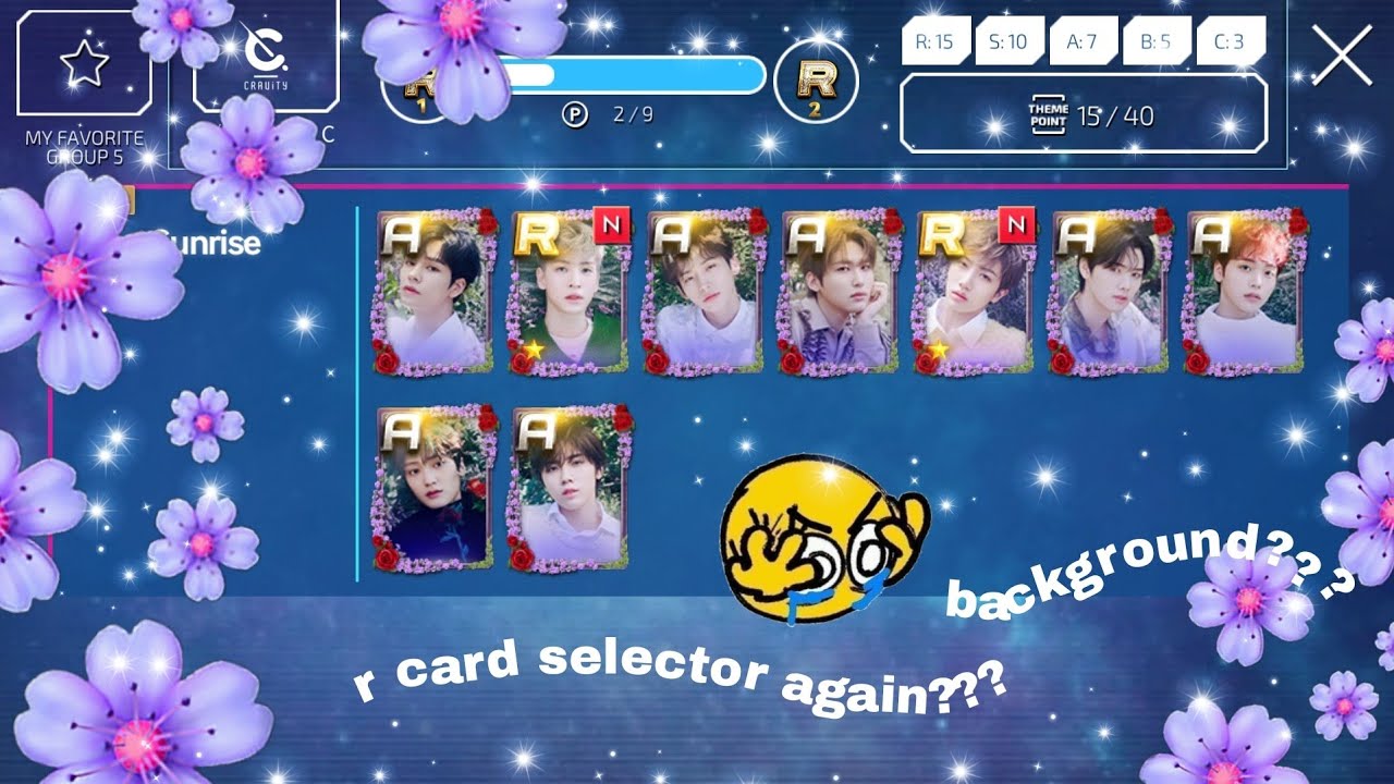 cravity’s sunrise le theme (crying again) 🥀 superstar starship