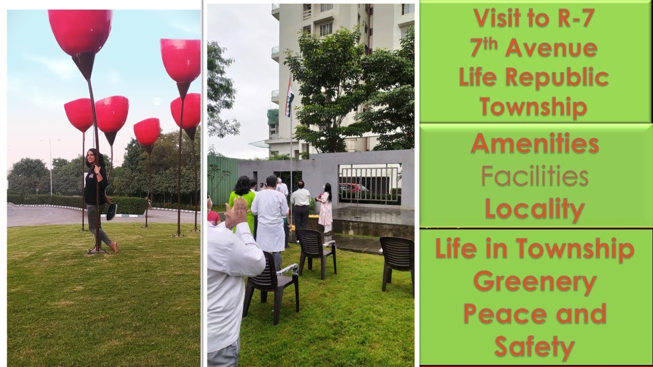 Life Republic - Sector R-7 Visit | Amenities | Kolte Patil Township Marunji | Happy Us | Greenery