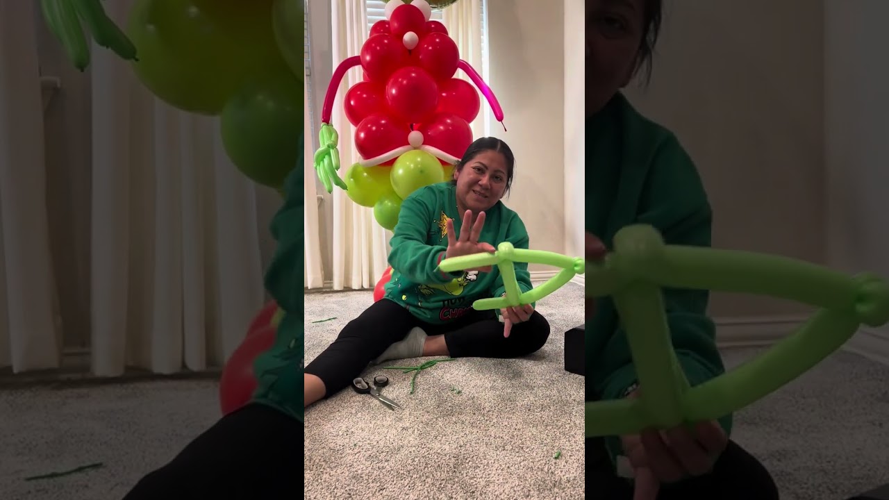 Cómo hacer una mano con globos