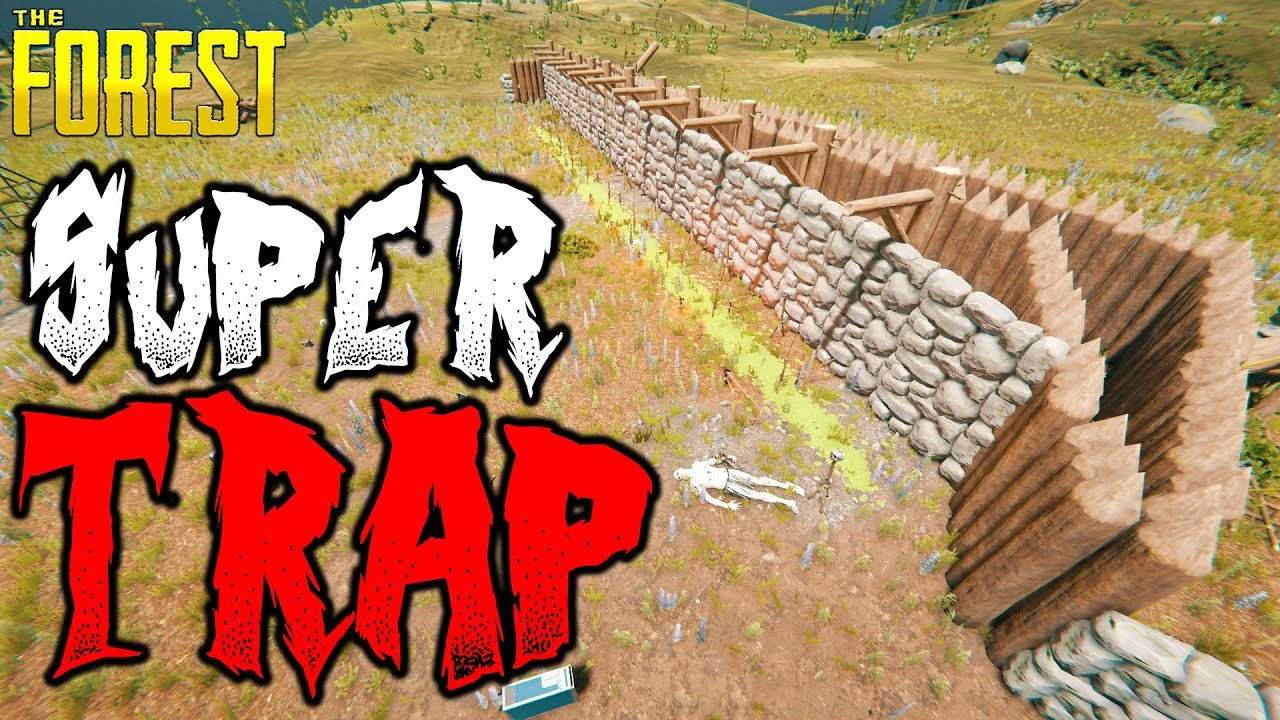 The Forest | SUPER TRAP | 1 Life Challenge 20 | HARD SURVIVAL
