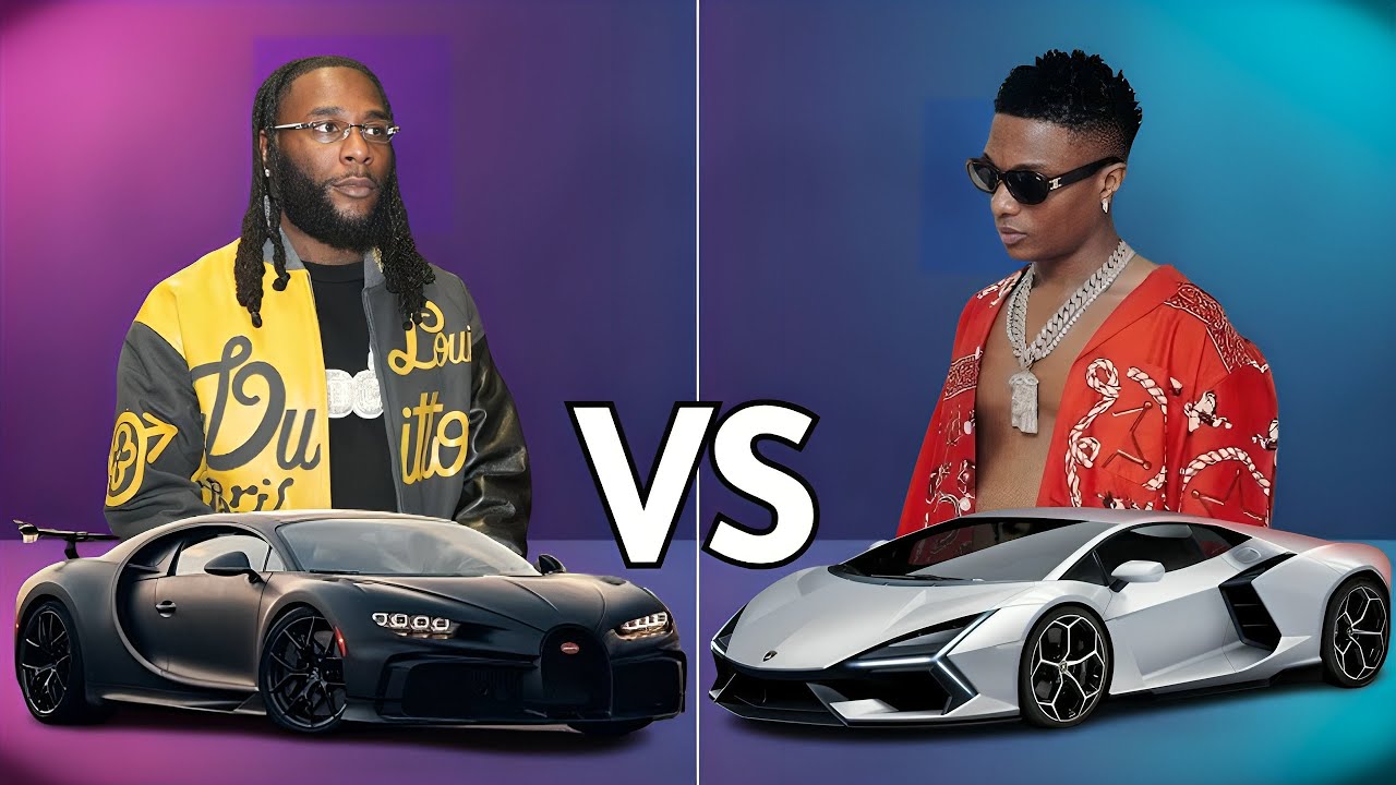 Коллекция машин Burna Boy Cars VS WizKid [2024]