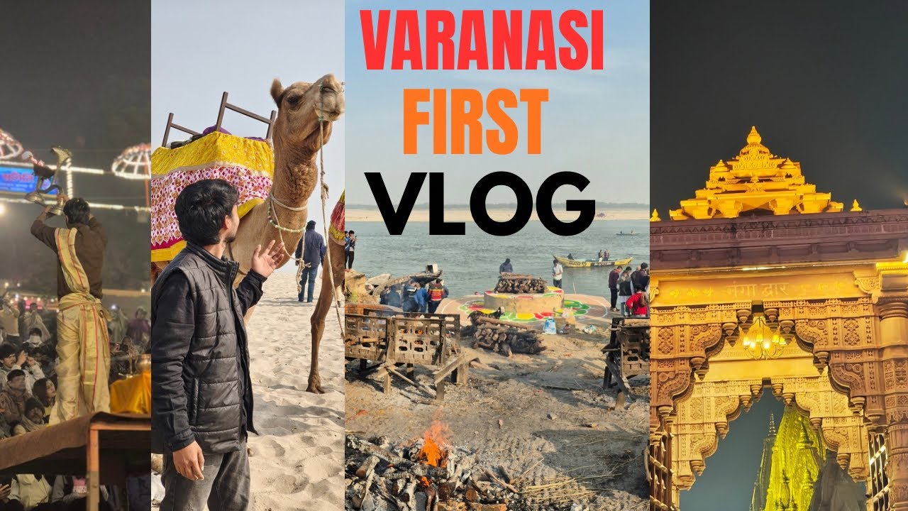 Varanasi Ki Khubasurti ❤️ First Vlog❤️
