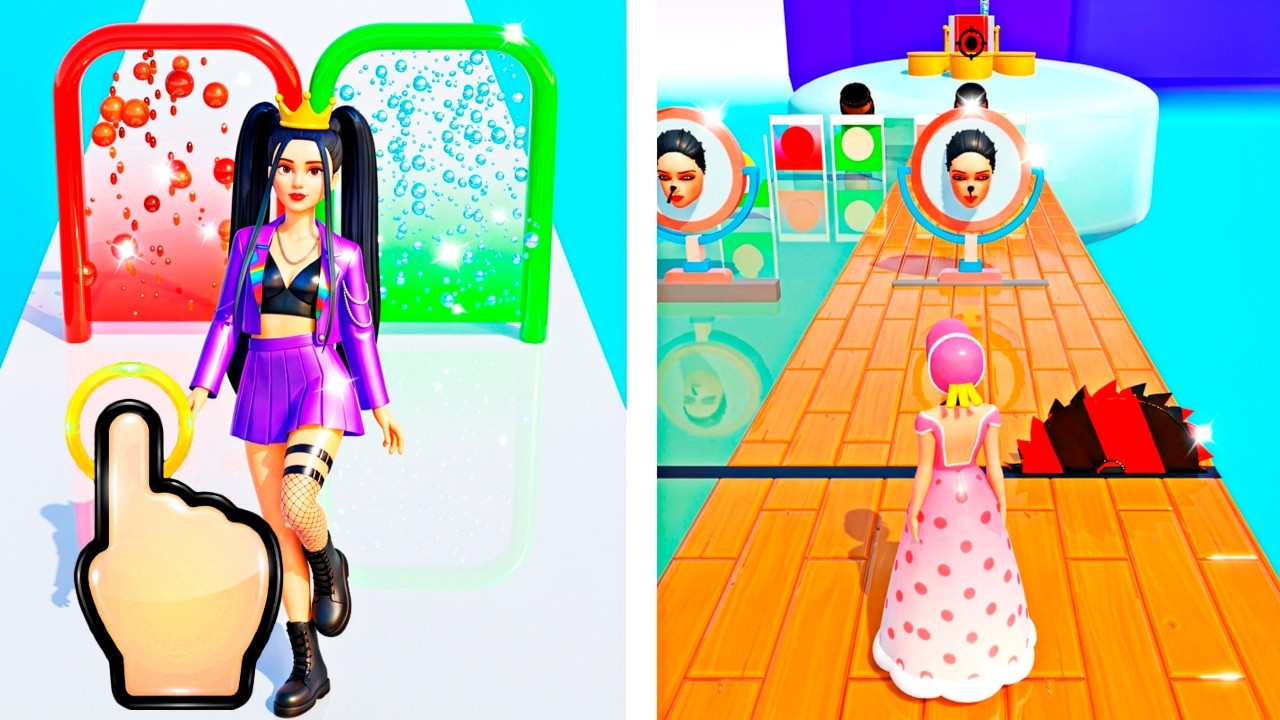 Build A Queen - Make Fashion Girl Run - All Levels iOS Android GamePlay #39