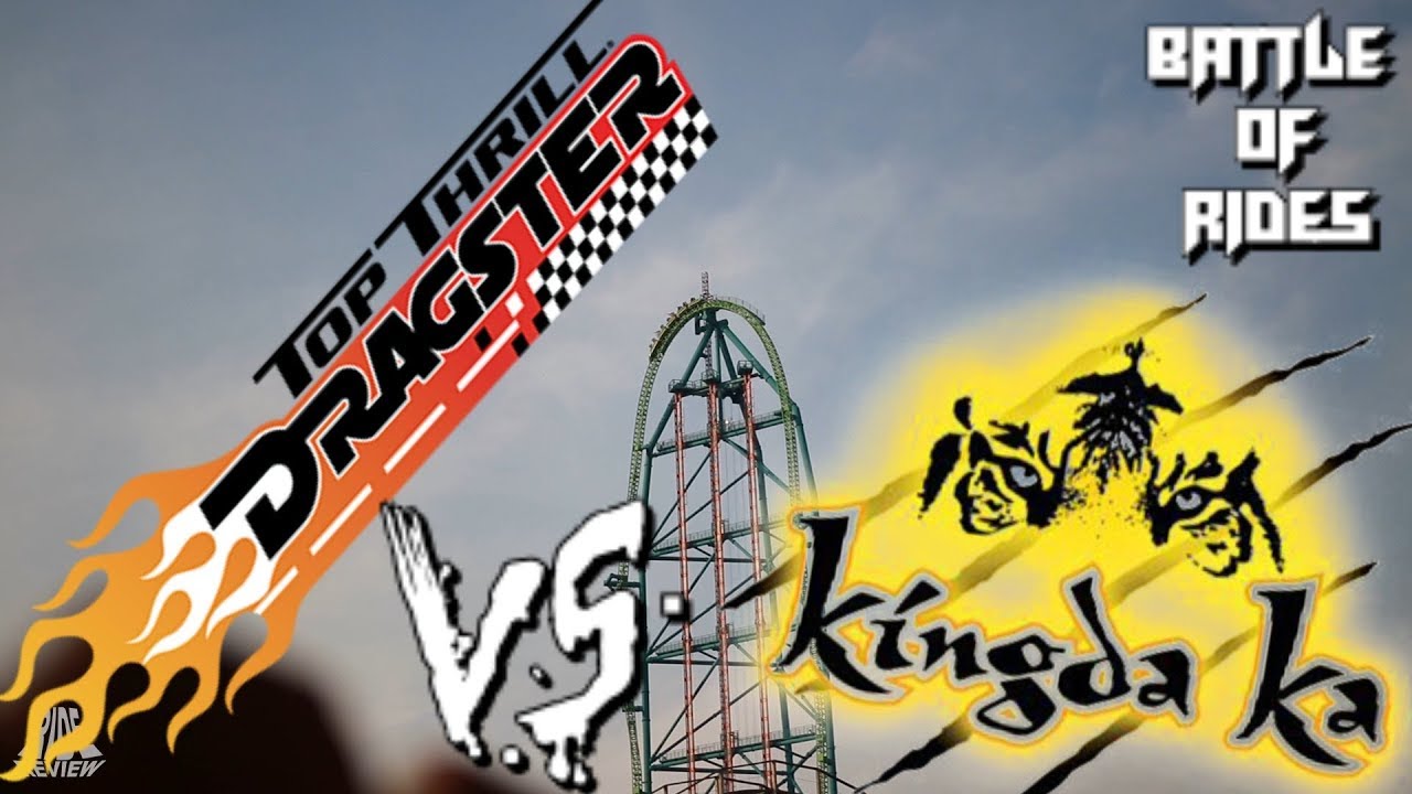 KingDa Ka vs Top Thrill Dragster - Battle of Rides
