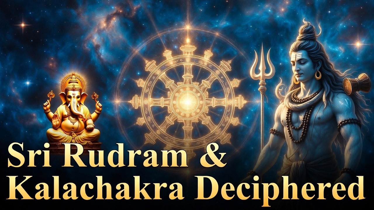 Sri Rudram & Kalachakra: The Mystical Algorithm of Time & Geometry of Light Deciphered