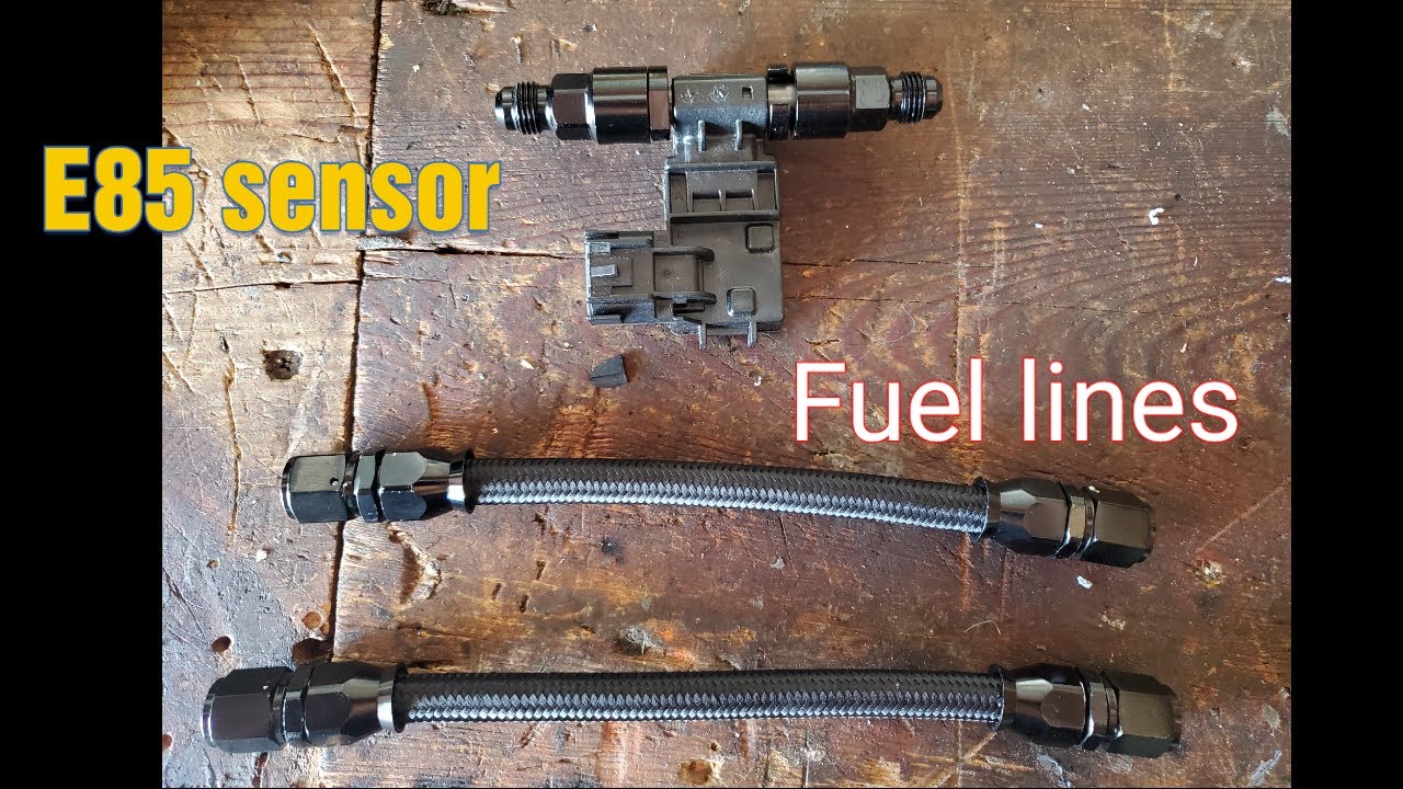 Diy E85 sensor and fuel lines for cheap