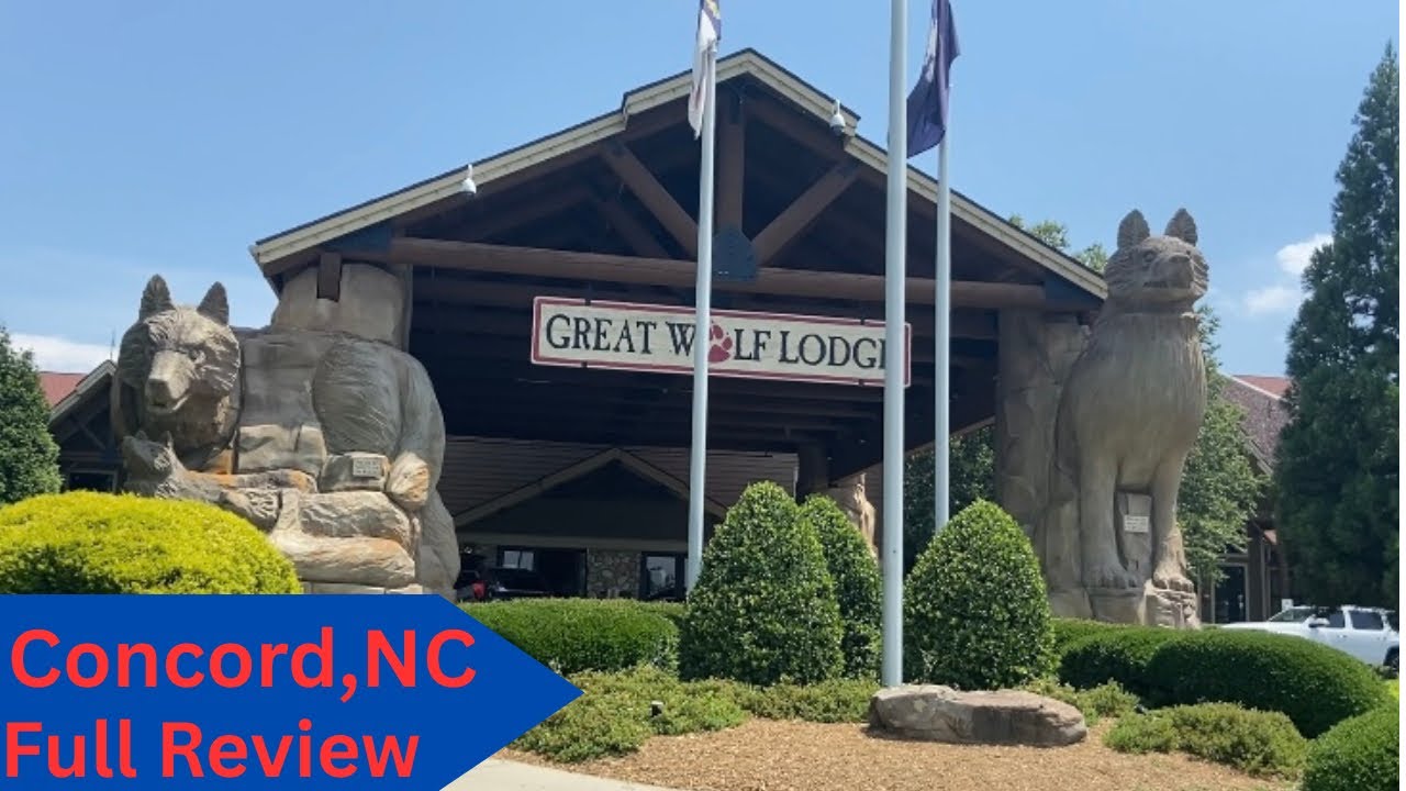 Great Wolf Lodge Concord NC | Waterpark Food Activities Room Tour | Charlotte NC