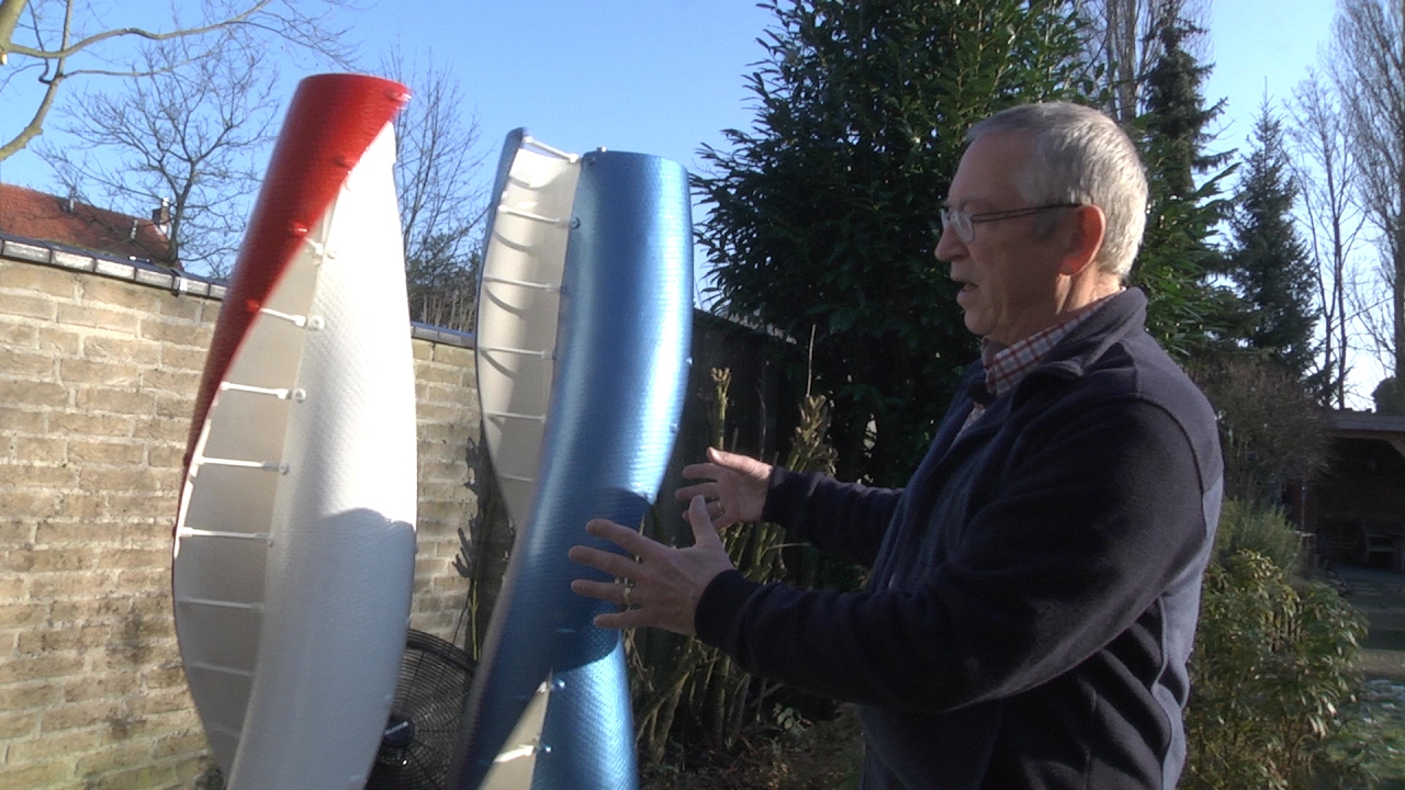 Reportage: Mini-windturbine als alternatief voor windmolen? (TV Enschede)