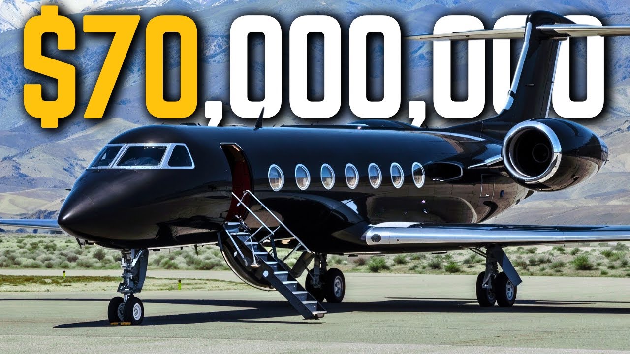 Внутри Gulfstream G650ER стоимостью 70 миллионов долларов
