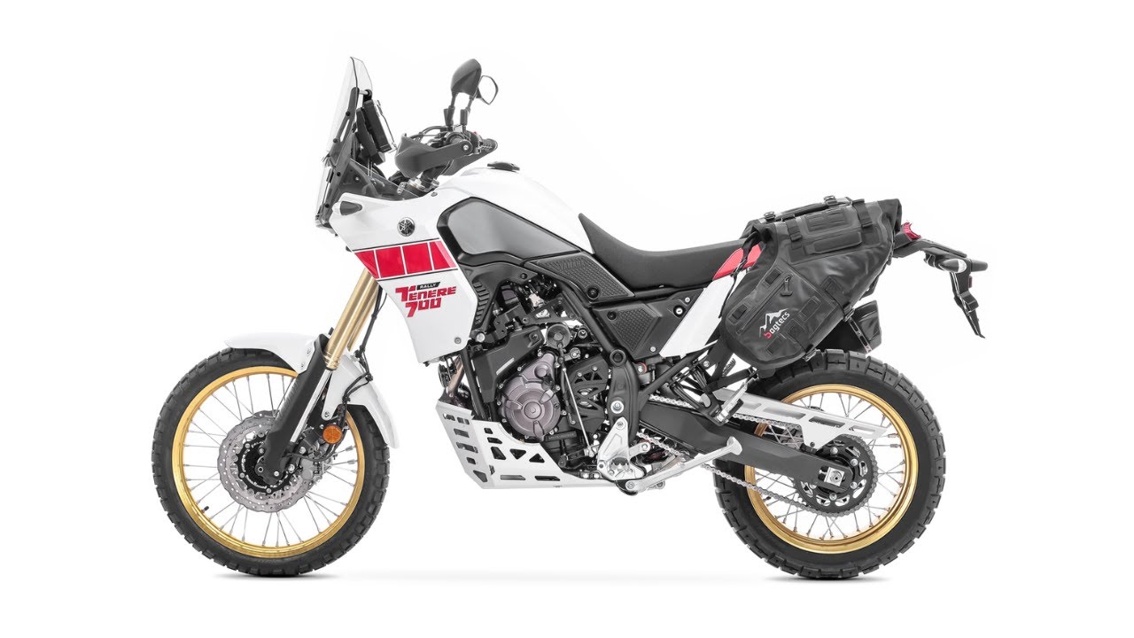 Seitenträger SC45 mit Satteltaschen MT142 für Yamaha Tenere 700