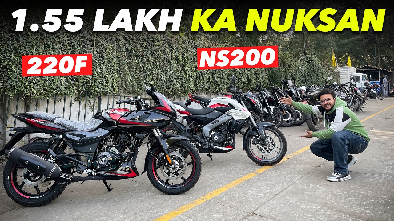 Bajaj Pulsar NS200 vs Pulsar 220F – Which One Is Worth Your Money? 💰Two Pulsars, One Winner 🏆