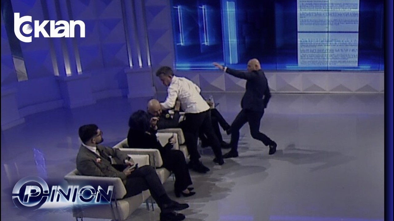 Sherr në studio, Berat Buzhala i sulet Albatros Rexhajt. Ndërhyn Blendi Fevziu