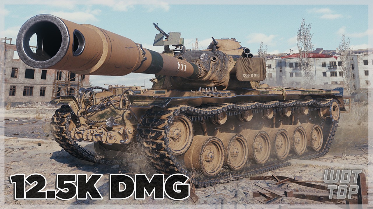 T110E5 - 12.5К УРОНА 6 ФРАГОВ - World of Tanks