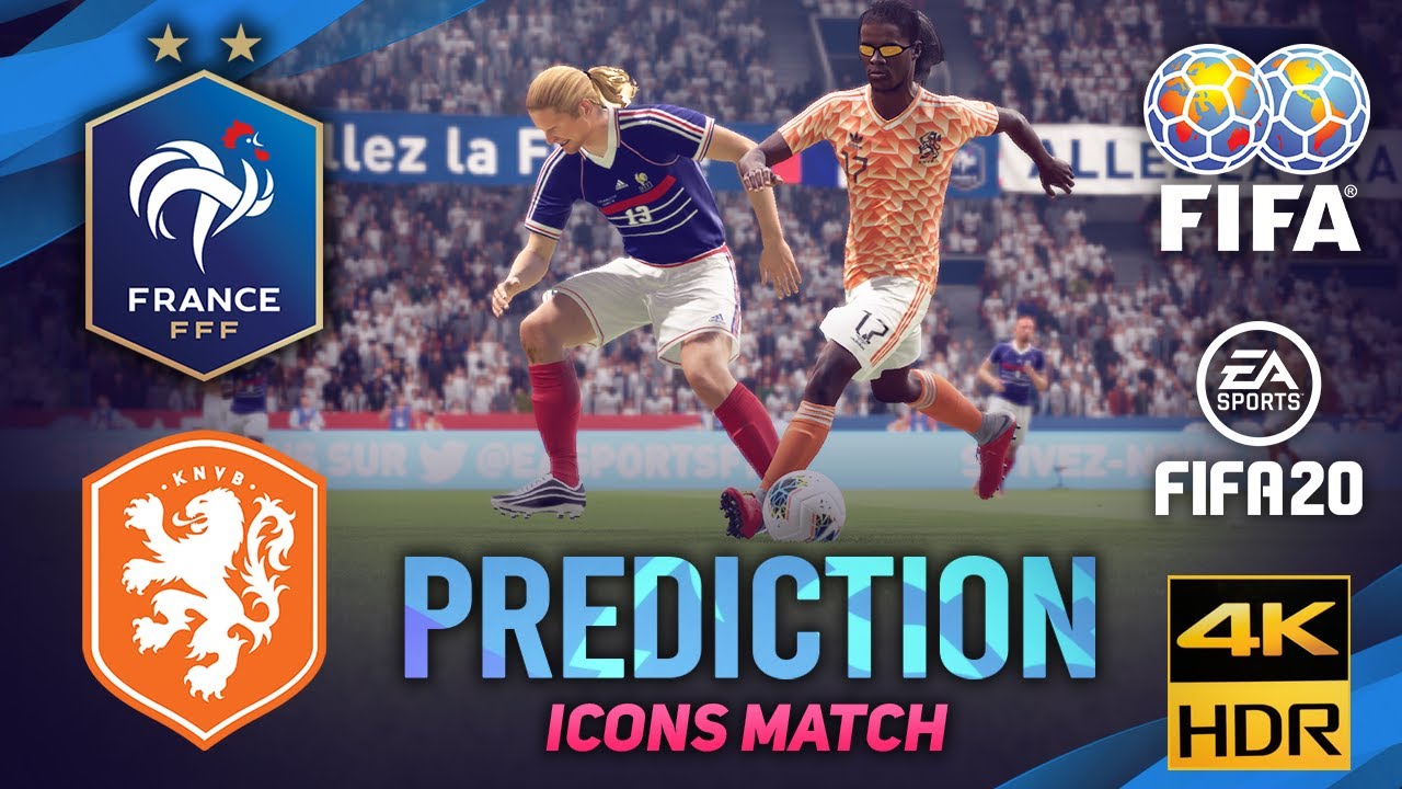 France vs Netherlands | FIFA 20 Predicts: ICONS Friendly Match
