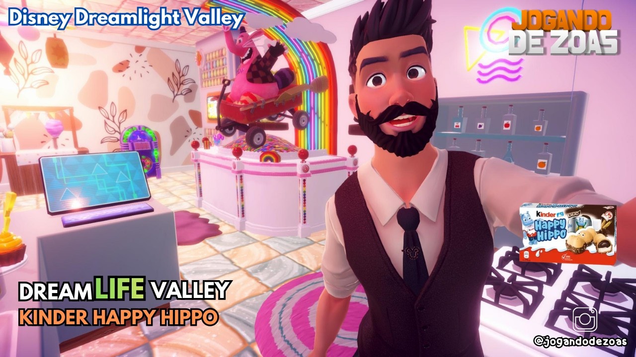 Dreamlight Valley - DreamLIFE Valley #3 - KINDER HAPPY HIPPO