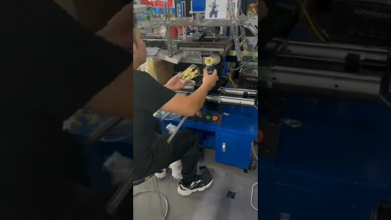 Semi-auto Heat Transfer Machine for Milk Tea cup