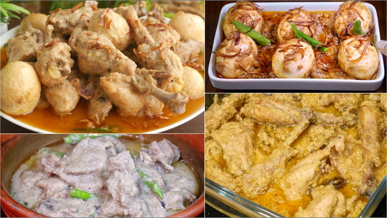 ঈদ উপলক্ষে ৪টি শাহী কোরমার রেসিপি একসাথ্র‼️ 4 Shahi Korma Recipe Eid ul Fitr 2026❤️