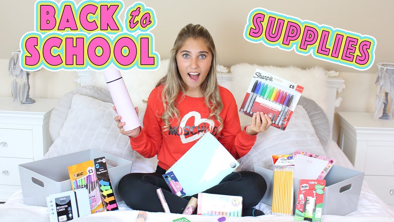 BACK TO SCHOOL Shopping HAUL | Rosie McClelland