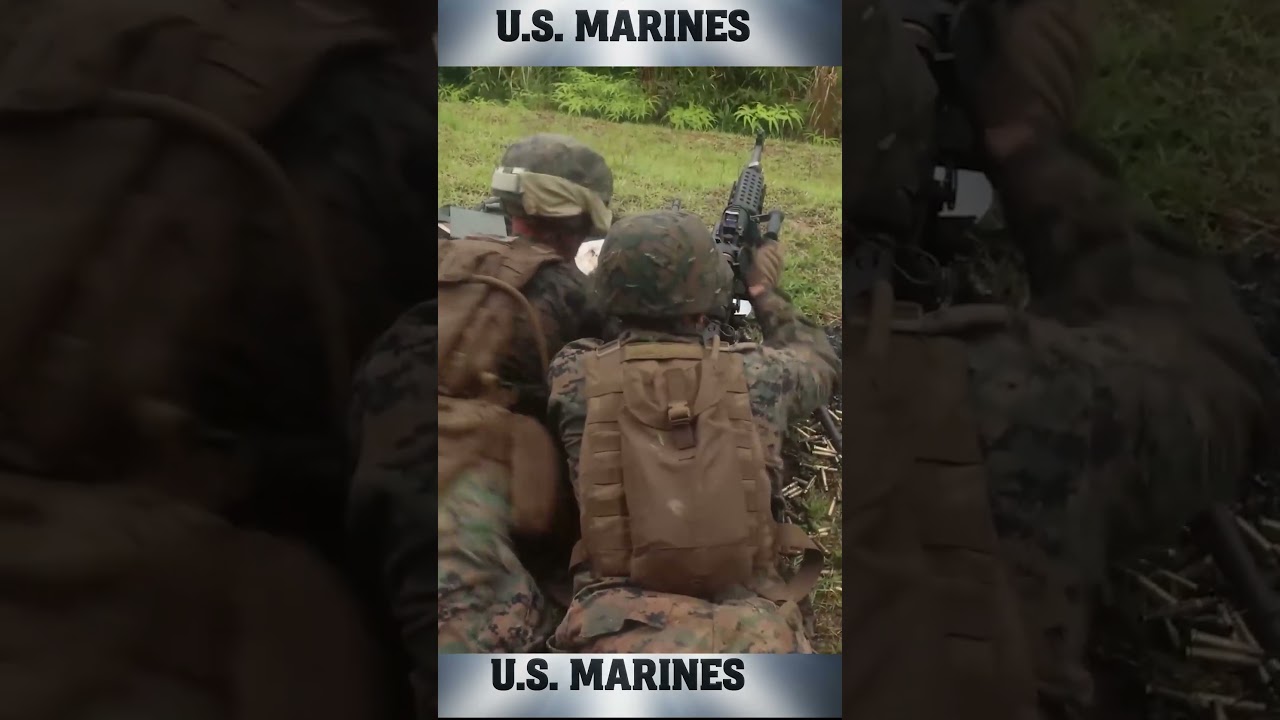 Ryukyu Hammer  M240 B Machine Gun Live Fire Range 