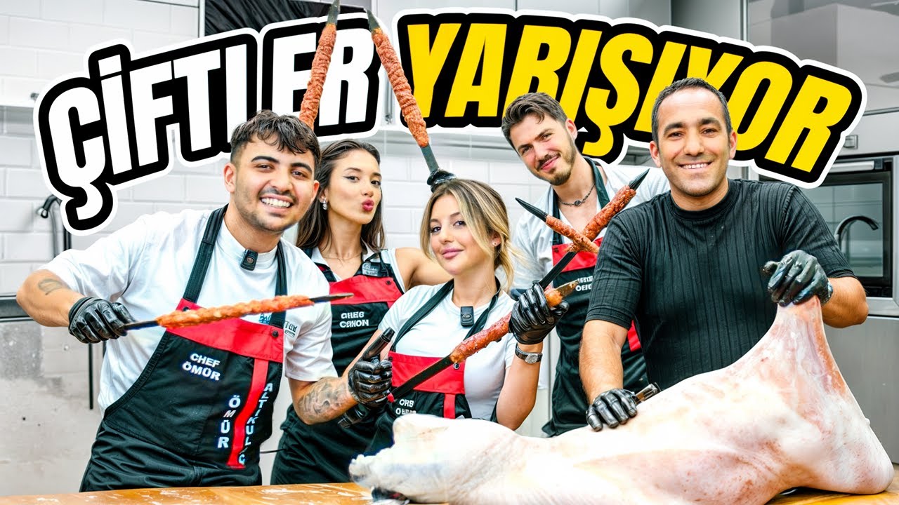 ÇİFTLER YARIŞIYOR! EN İYİ KEBABI YAPAN KAZANIR! @atavratmiiyav @Batuhanberkelma