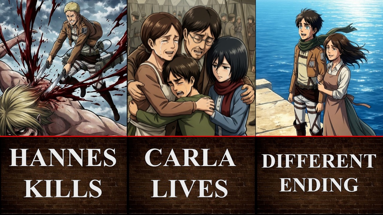 What If Hannes Killed the Smiling Titan in Episode 1 ?