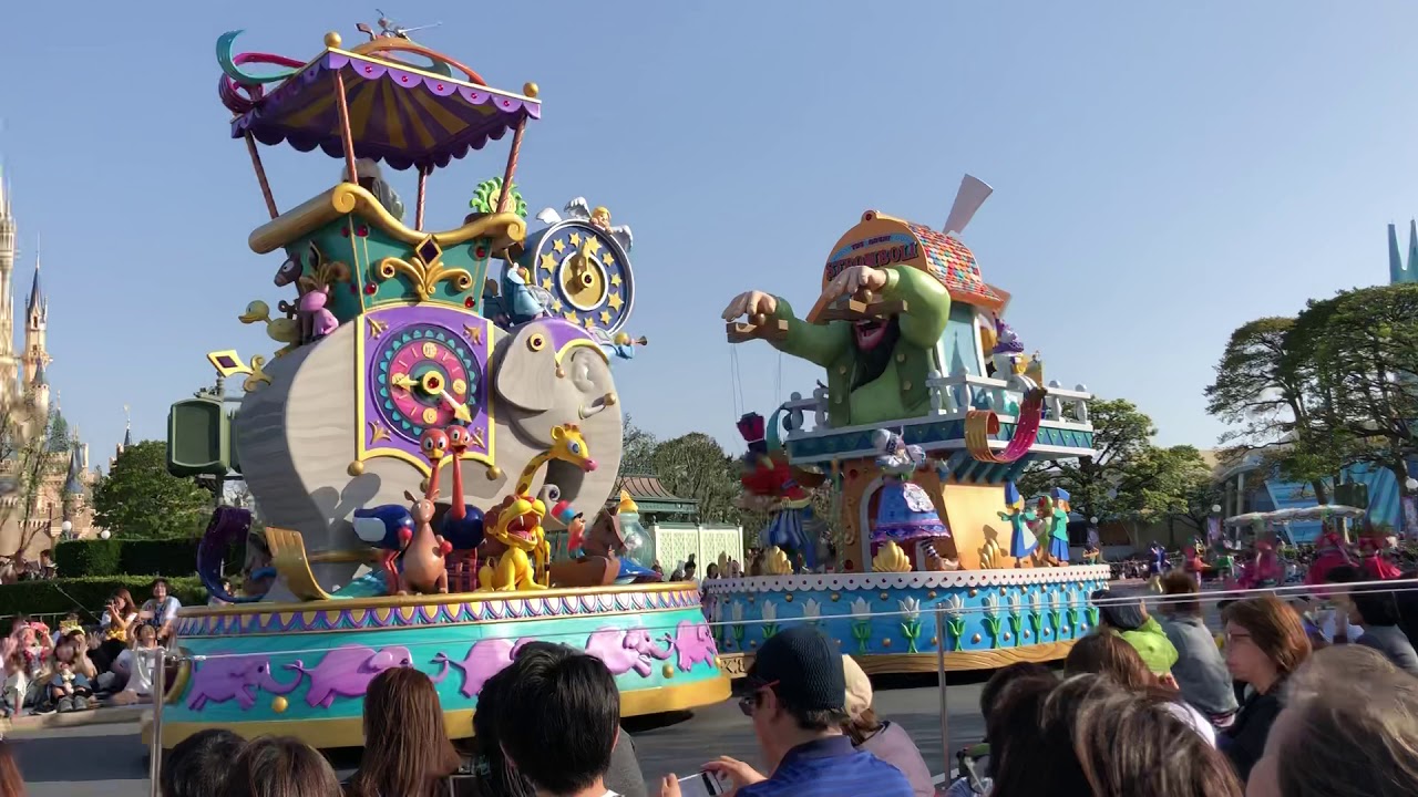 ディズニーランド35周年記念パレード｢ドリーミング･アップ！｣