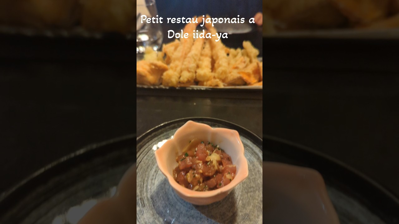 petit restau japonais a Dole 