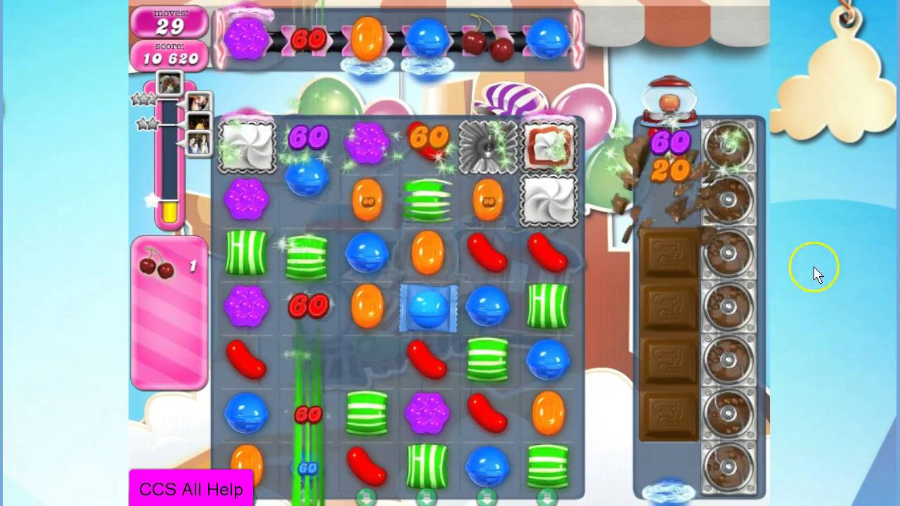 Candy Crush Saga Level 1702 NO BOOSTERS
