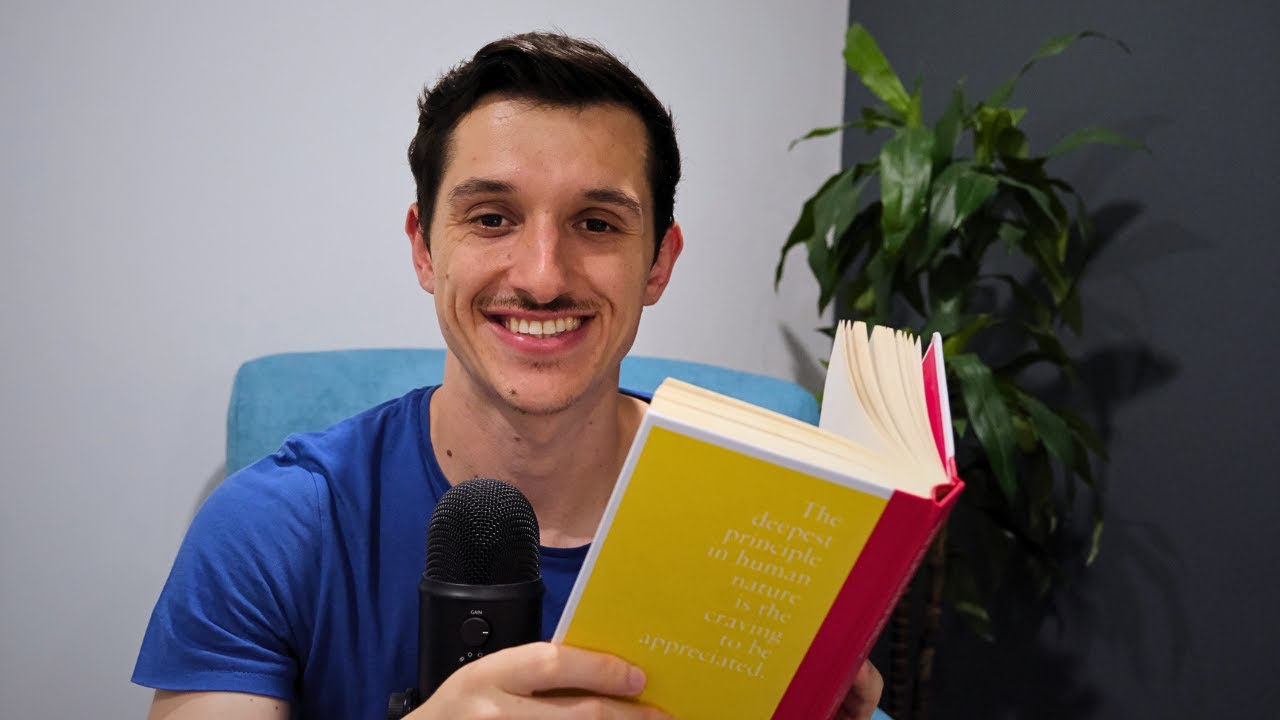 ASMR Reading Session (soft talking)