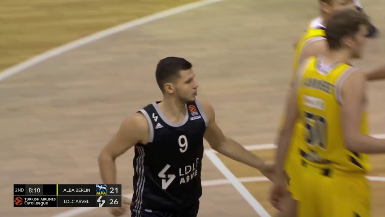 Rihards Lomažs vs. Alba Berlin: 6 pts, 1 reb Euroleague Round 9 [18.11.20.]