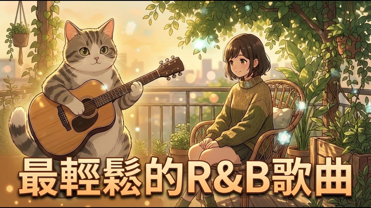 寧靜的陽台之夜 - 舒緩的療癒歌曲