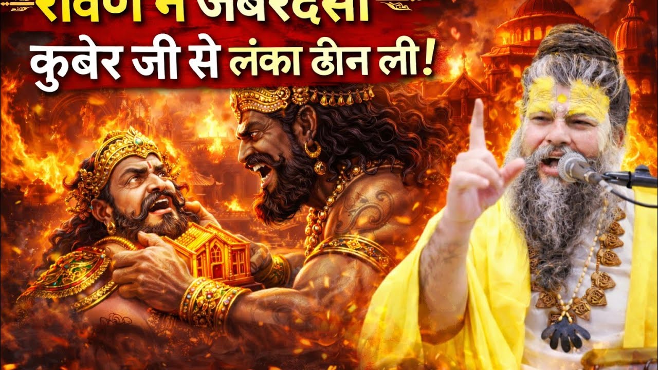 क्या हुआ जब रावण ने कुबेर जी से लंका छीन ली