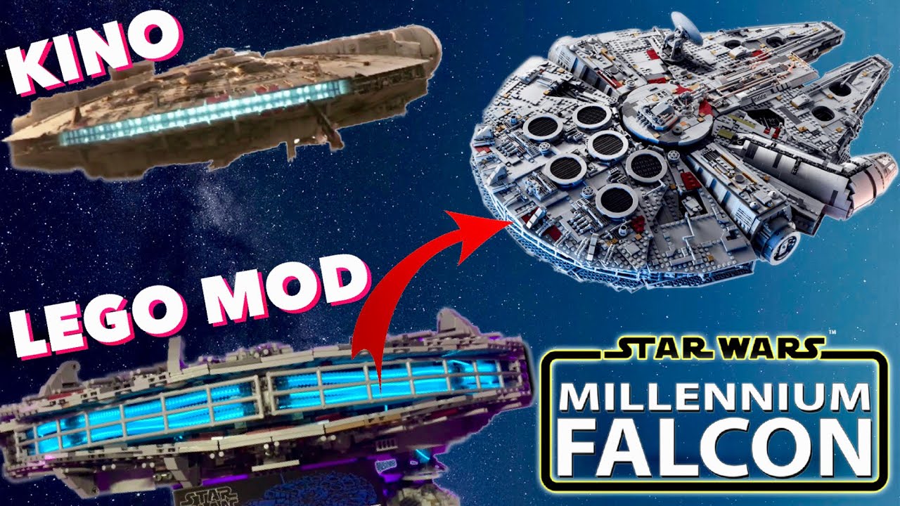 Antriebs Mod für den UCS Millenium Falken Lepin Set 05132 STAR WARS