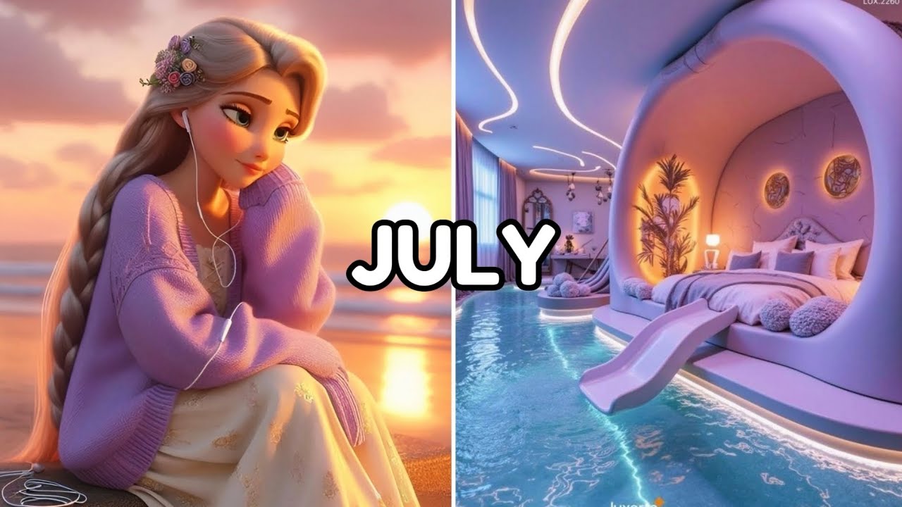 ✨Choose Your Birthday Month and See Your Disney Princess & Dream House  🏘️❤️😻🐈 #house