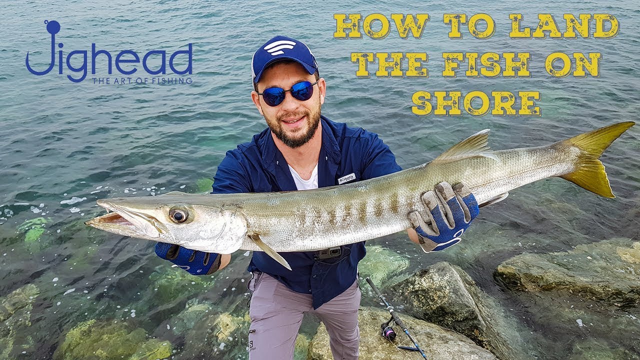 How to fight and land fish -  morning fishing in Dubai