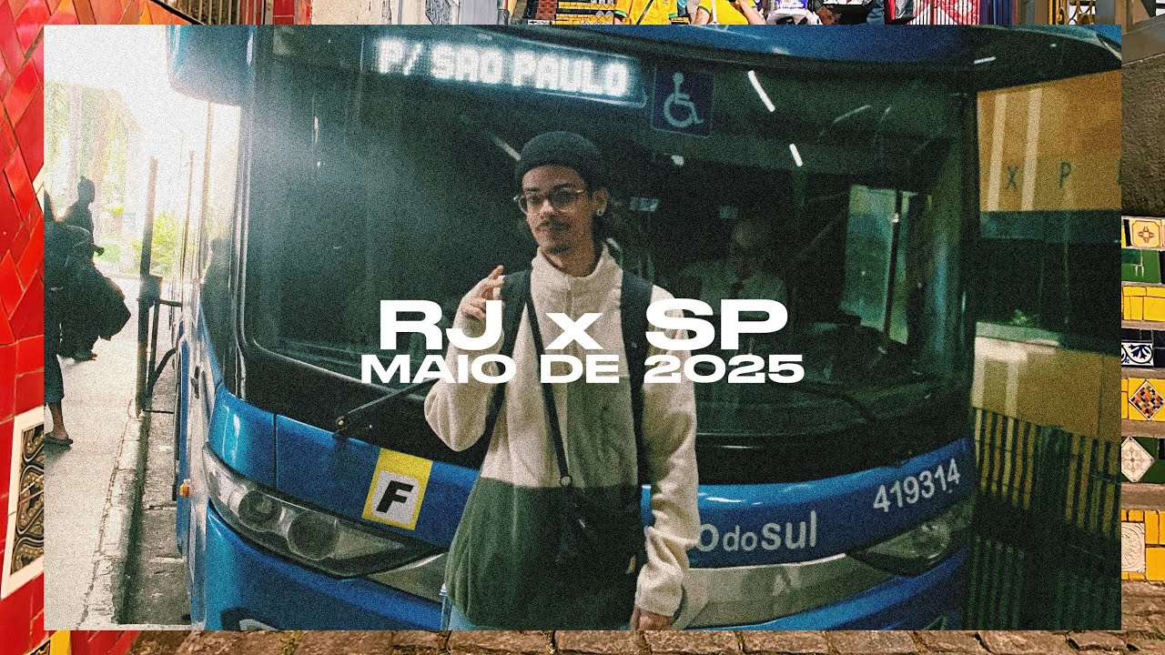 de recife para o sudeste, maio de 2025 @ RJ x SP