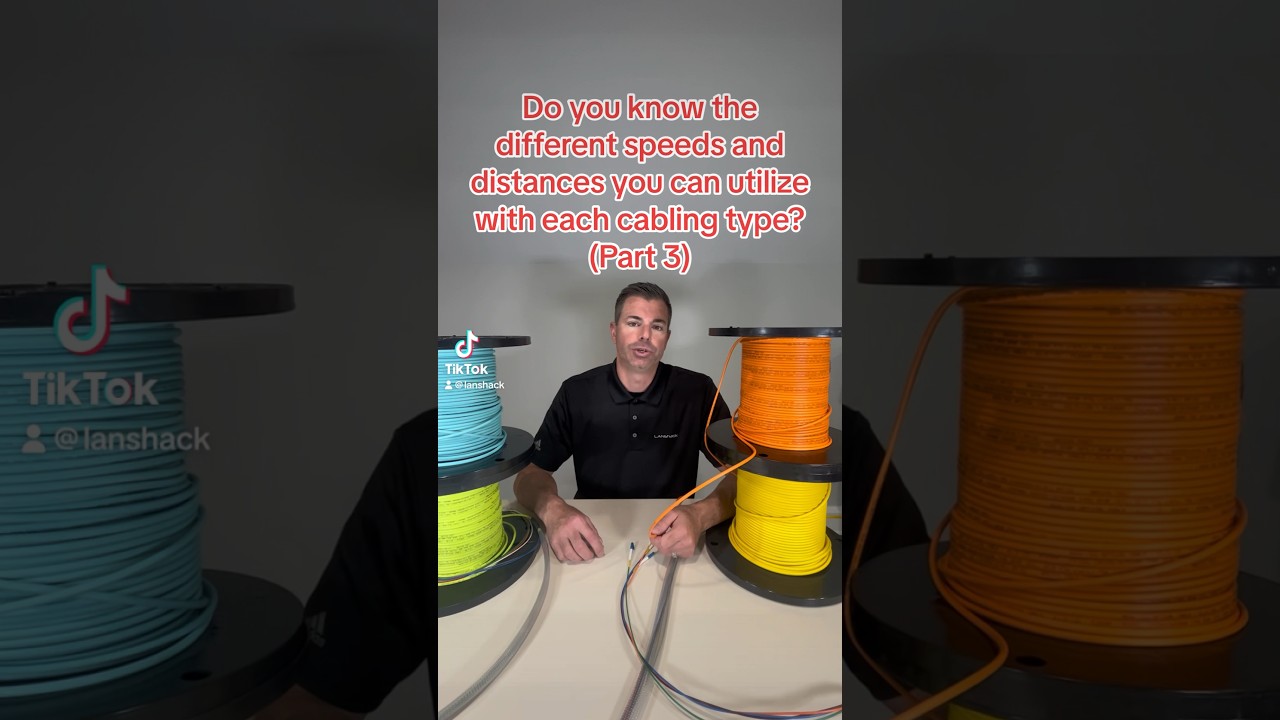 Do you know the speeds and distances OM3 cabling is capable of?