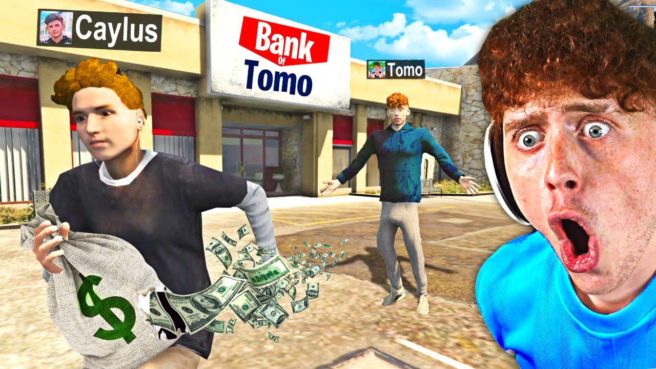 Big Brother Robbed My MEGA BANK In GTA 5 RP..