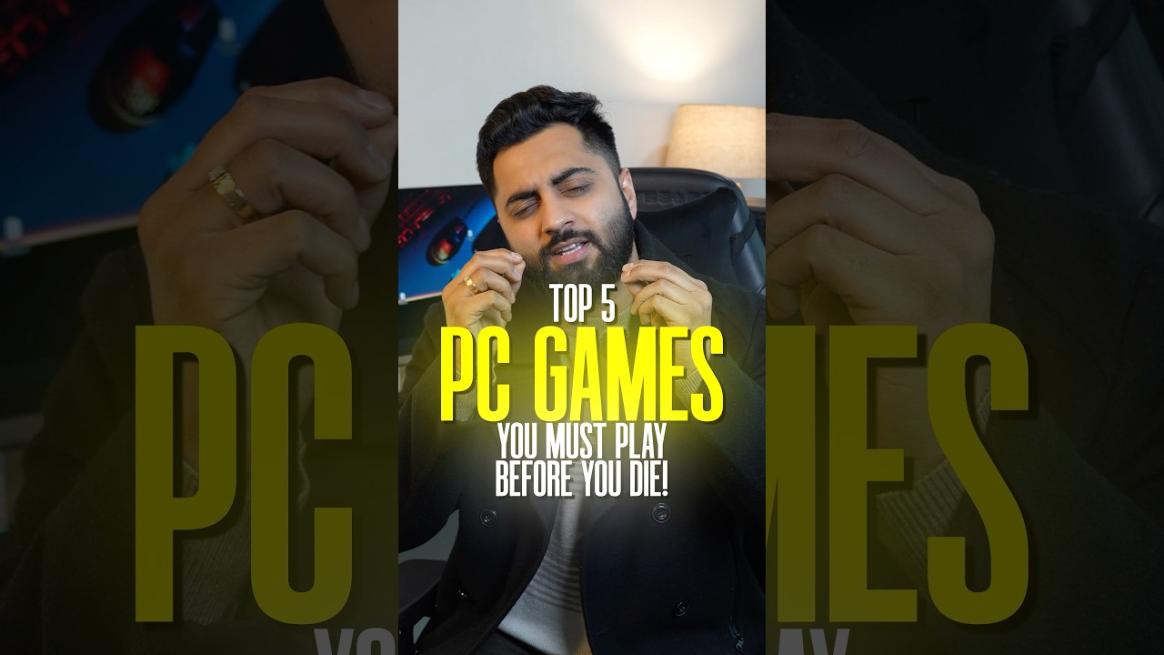 Top 5 PC Games you must play before you DIE😍☠️ #bestgames2026