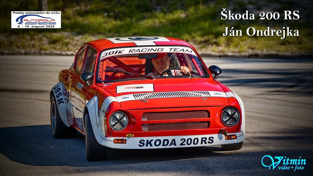Škoda 200 RS - Ján Ondrejka - Jankov Vŕšok 2025 - Exhibice