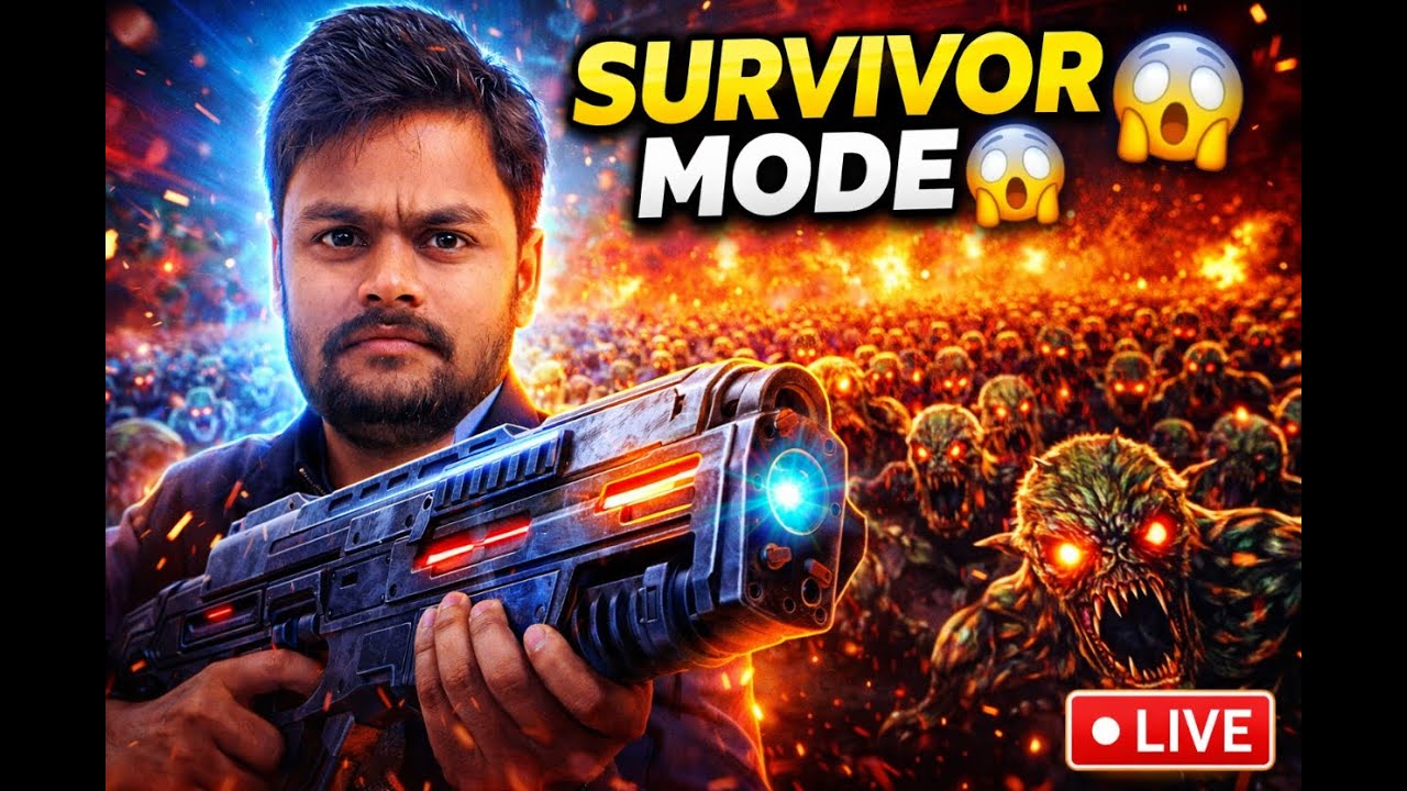 1000+ Aliens Attack 😱 Alien Shooter Survivor Mode LIVE | Hindi Gameplay